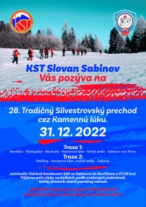 Silvestrovský prechod cez Kamennú lúku 31.12.2022